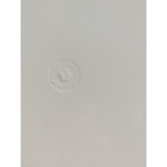 1950's Vintage EdelKerr Grünstadt Heart and Flower Design Cake Plate | Germany - Picture 3 of 5